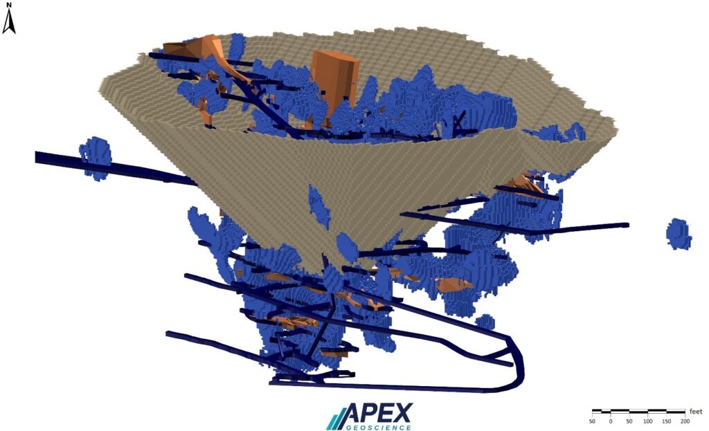 GSP Resource Exploration Target Modelling Indicates Open Pit Potential